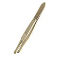 Nascita Slanted Tweezers Gold - Precision Eyebrow & Mustache Grooming Tool for Personal Care