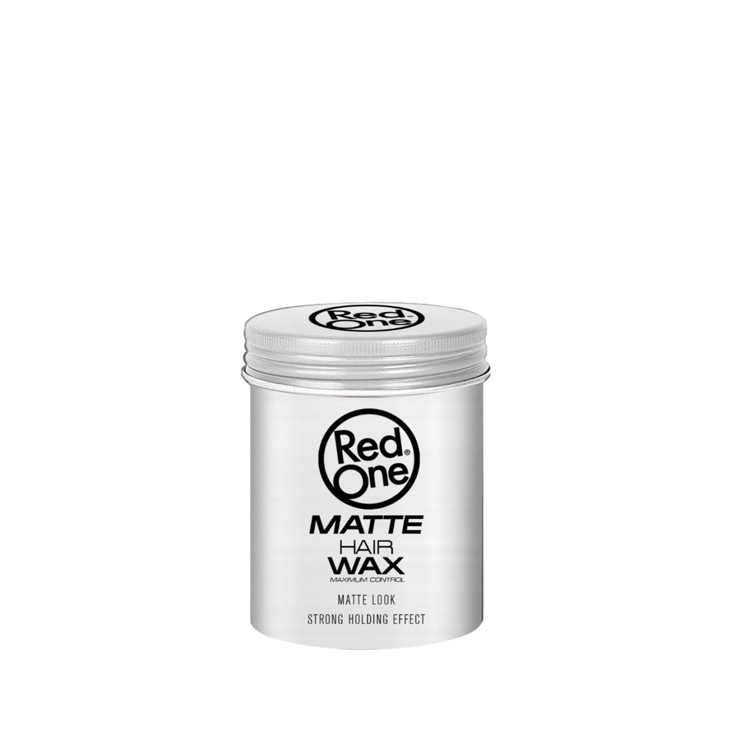 RedOne Strong Hold White Hair Wax 100ml - Long Lasting Styling for Men and Women