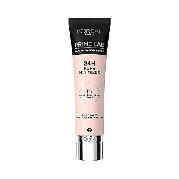 L'Oréal Paris Prime Lab Pore Minimizer Makeup Primer - Minimizes Pores, Enhances Foundation Longevity