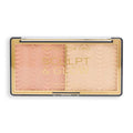 Revolution Pro Highlighter & Contour Palette - Light Medium Shade - Vegan Sculpt & Glow for Defined Features, Cruelty-Free Makeup