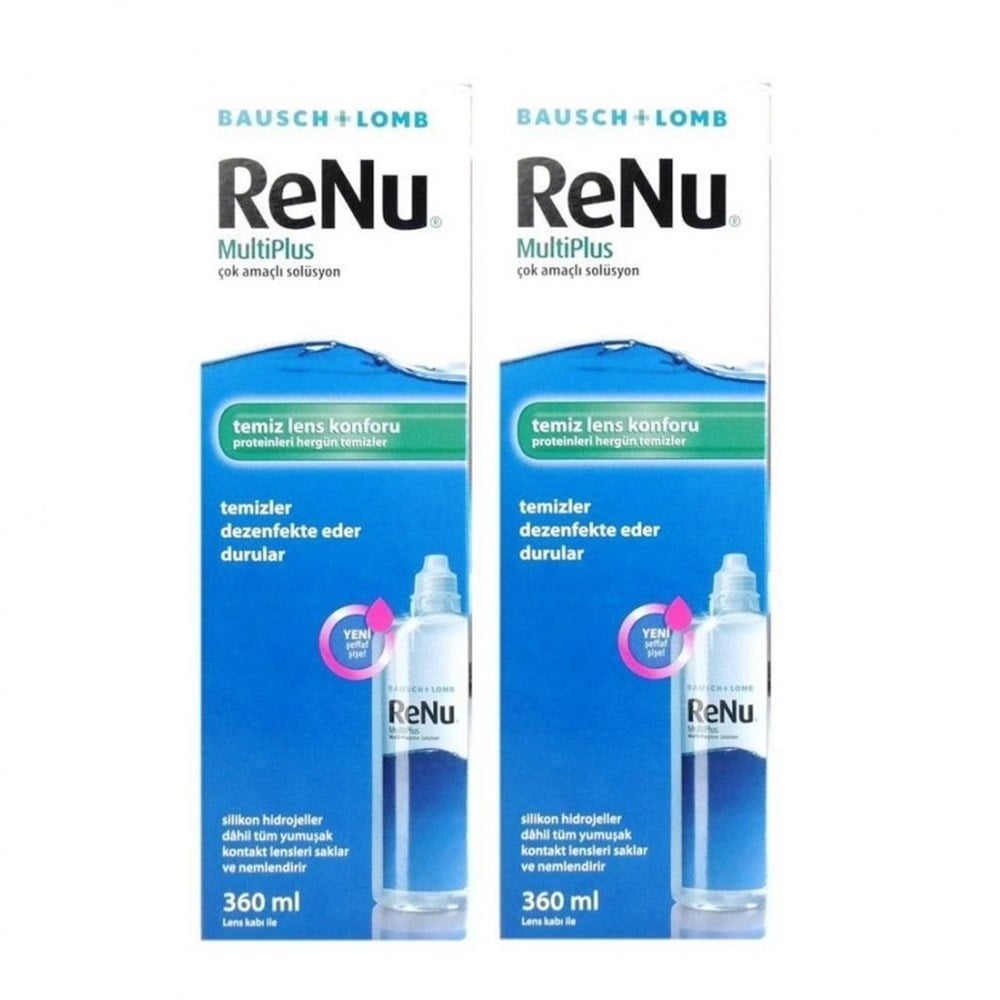 ReNu MultiPlus Lens Solution 360 ml 2 Pack