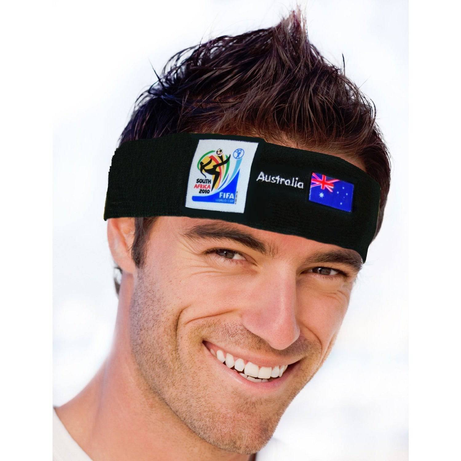 Retro Soccer Fan Headband, 29 Countries (2010 Games)