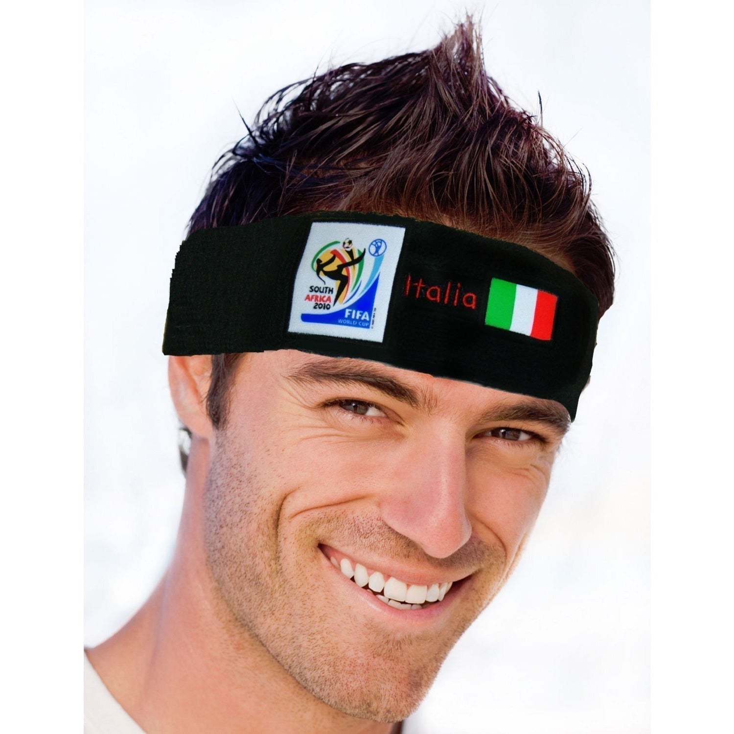 Retro Soccer Fan Headband, 29 Countries (2010 Games)