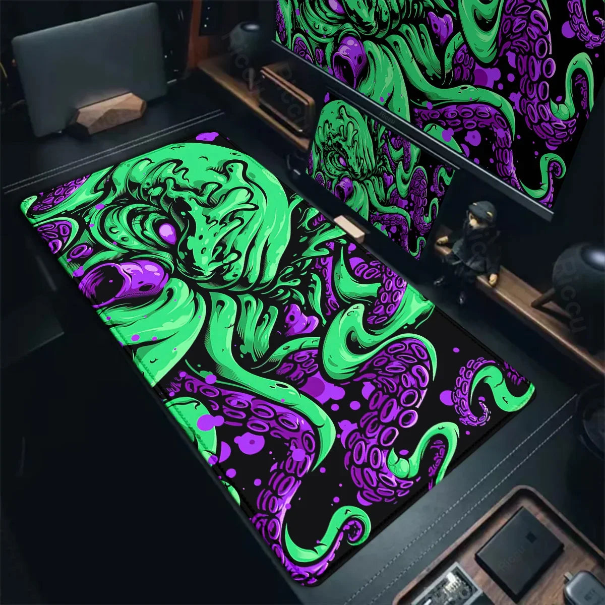 Riccu large octopus gaming mouse pad, XL Waterproof