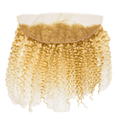 Rio 100% Virgin Remy Bohemian Curl Human Hair Frontal - Blonde 12"