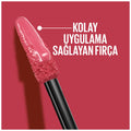 Maybelline New York Super Stay Vinyl Ink Liquid Lipstick - Long Lasting, High Shine, Smudge Resistant - 160 Sultry