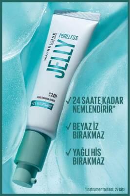 Maybelline Poreless Jelly Makeup Base: Minimize Pores & Smooth Skin - Lightweight, Oil-Free Primer for Flawless, Long-Lasting Makeup (1.01 fl oz)
