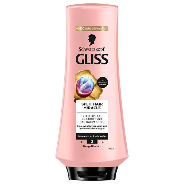 Gliss Split Hair Miracle Hair Repair Cream - 12.17 fl oz - Repairs Split Ends, Improves Manageability