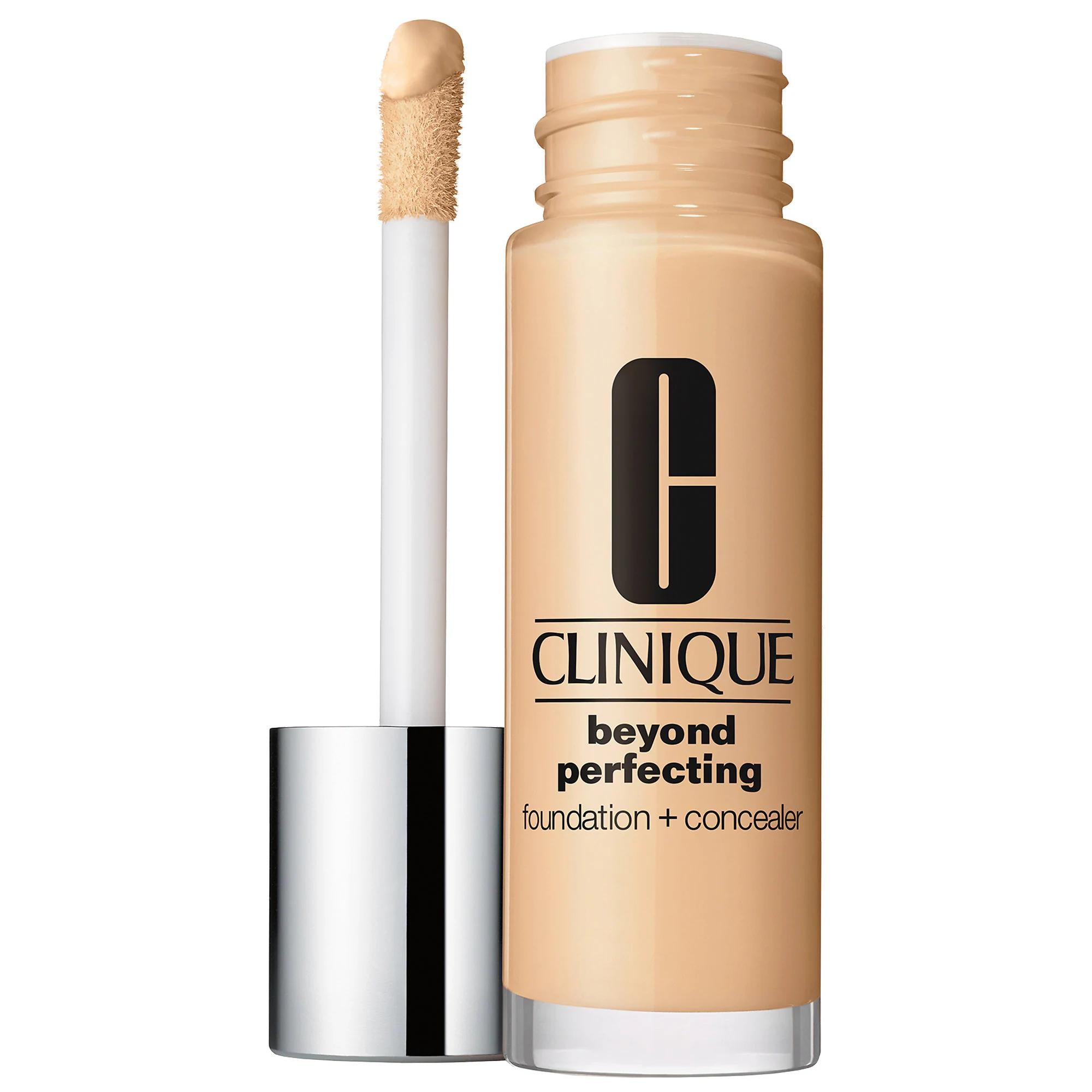 Clinique Beyond Perfecting Foundation + Concealer - Oil-Free, Full-Coverage Makeup for All Skin Types