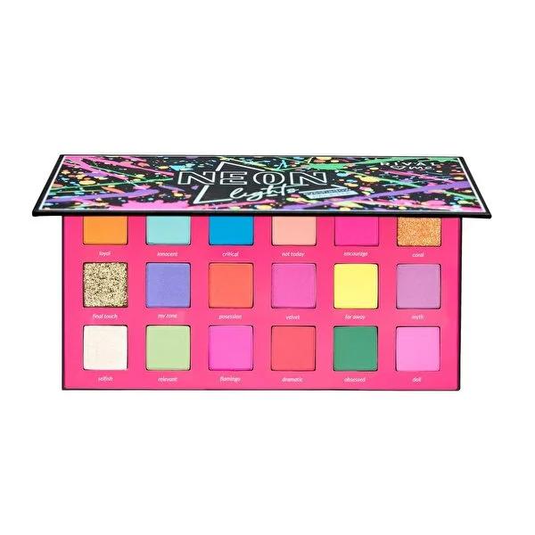 Rival Loves Me Eyeshadow Palette No.08 Neon Lights - 18 Shades for Creative Makeup Looks