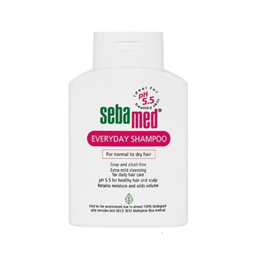 Sebamed Everyday Shampoo 200ml - pH 5.5 Shampoo for Dry, Weak Hair