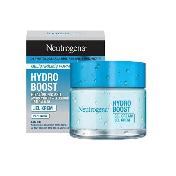Neutrogena Hydro Boost Face Cream for Dry Skin - Hyaluronic Acid Moisturizer, Non-Greasy, Fragrance-Free