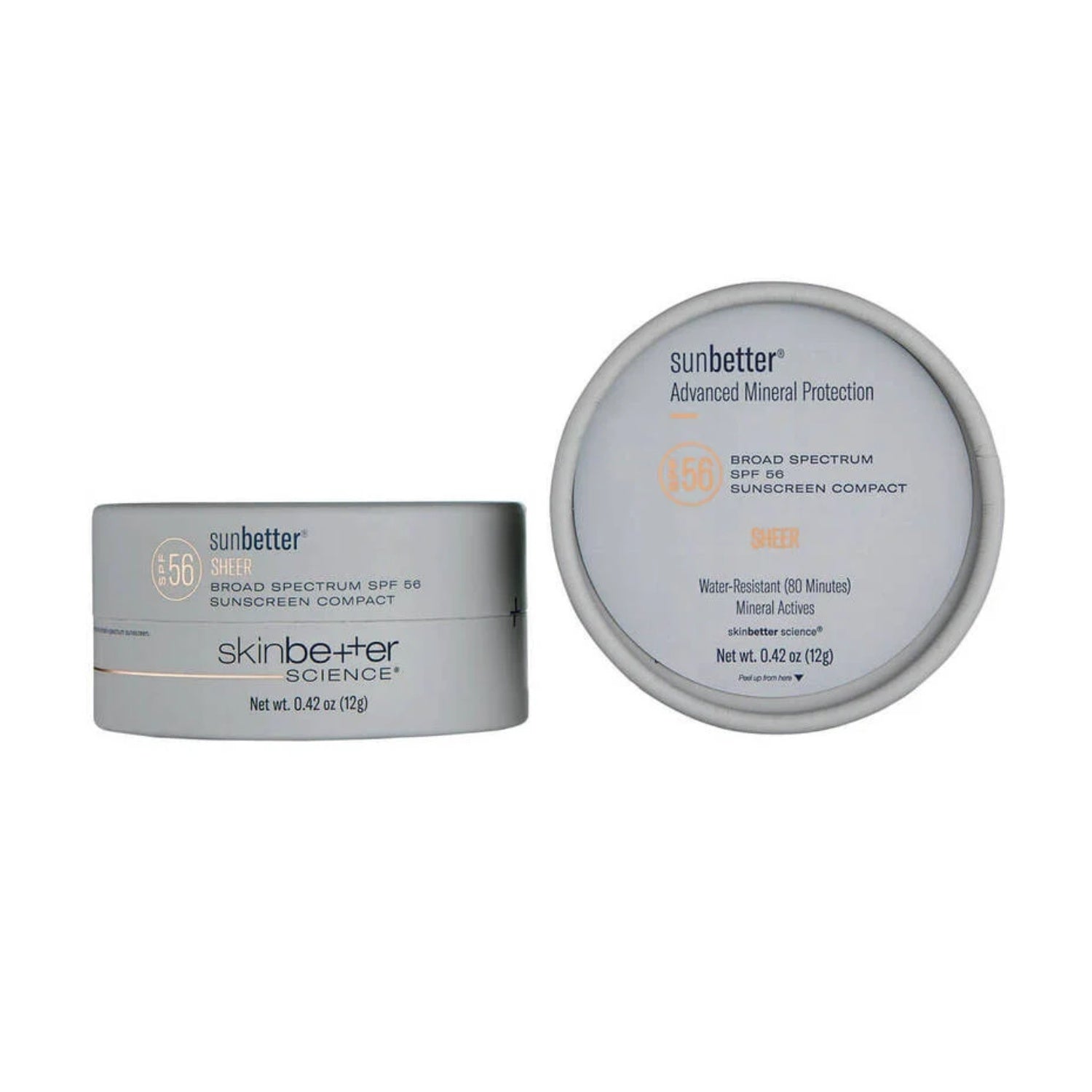 Skinbetter SunBetter SHEER SPF 56 Sunscreen Compact 0.42 Oz