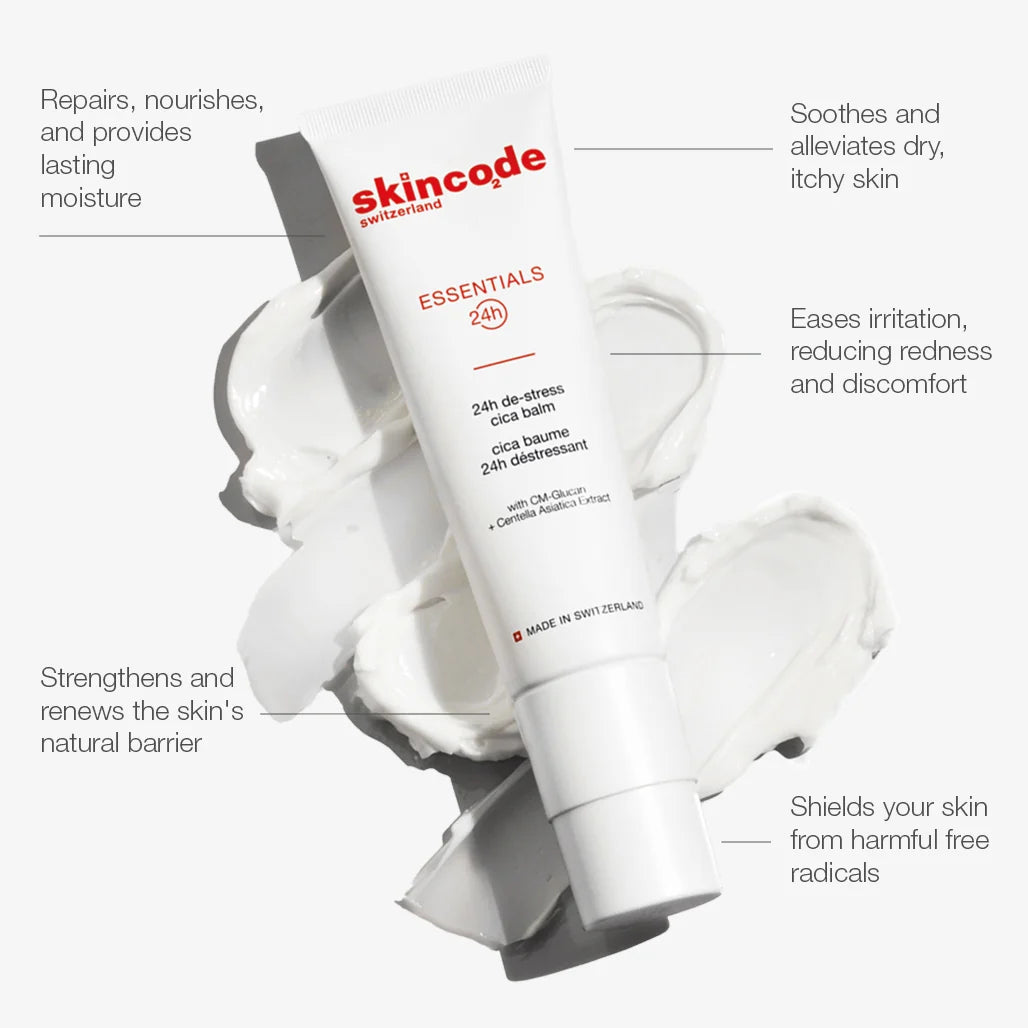 Skincode 24h De-Stress Cica Balm