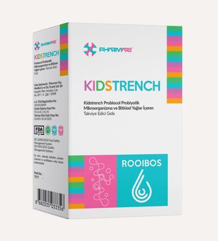 KidsTrench: Delicious Damla Flavored Rooibos Tea for Kids - Caffeine-Free, Healthy & Natural Beverage for Children