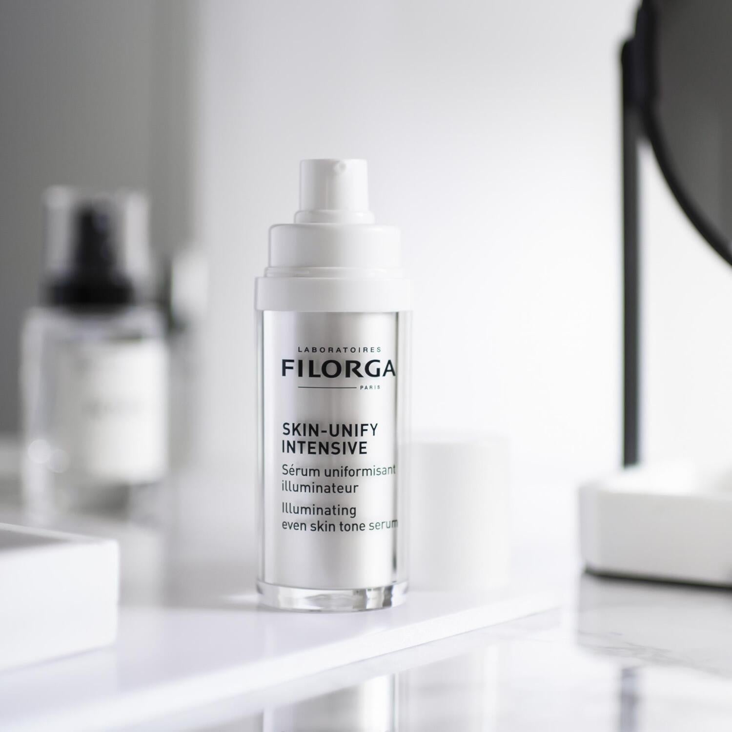 Filorga Skin-Unify: Illuminating Skin Tone Serum - Correct Dark Spots, Brighten & Even Skin Tone with Vitamin C, 1 fl oz