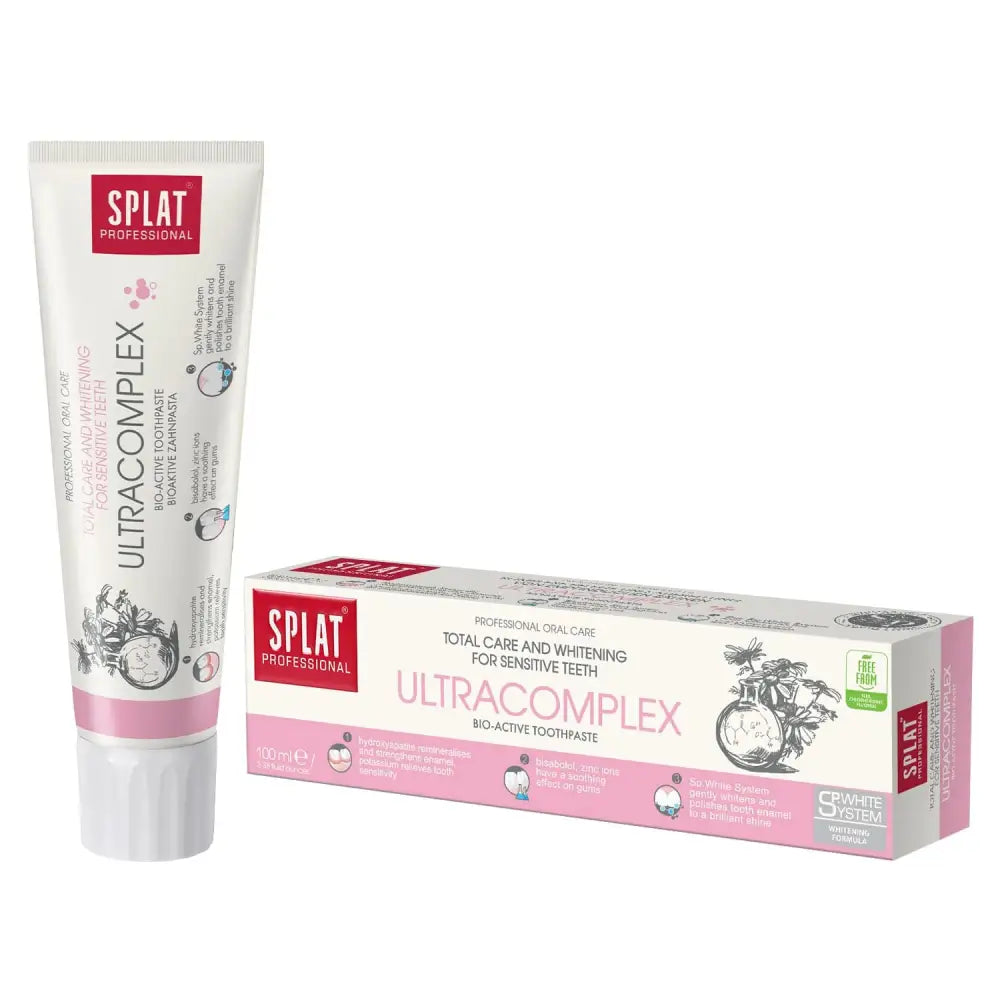 Splat Ultra Complex Toothpaste 100ml - Effective Oral Care | Fluoride-Free