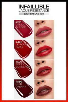 L'Oreal Paris Infallible Liquid Lipstick: High-Shine, Long-Lasting Nude Lip Color for Comfortable All-Day Wear