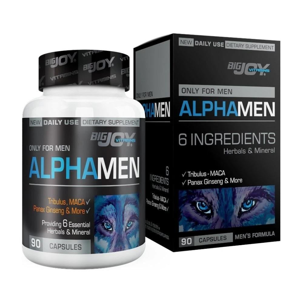 Vitamin Alpha Men 90 Capsules in Water