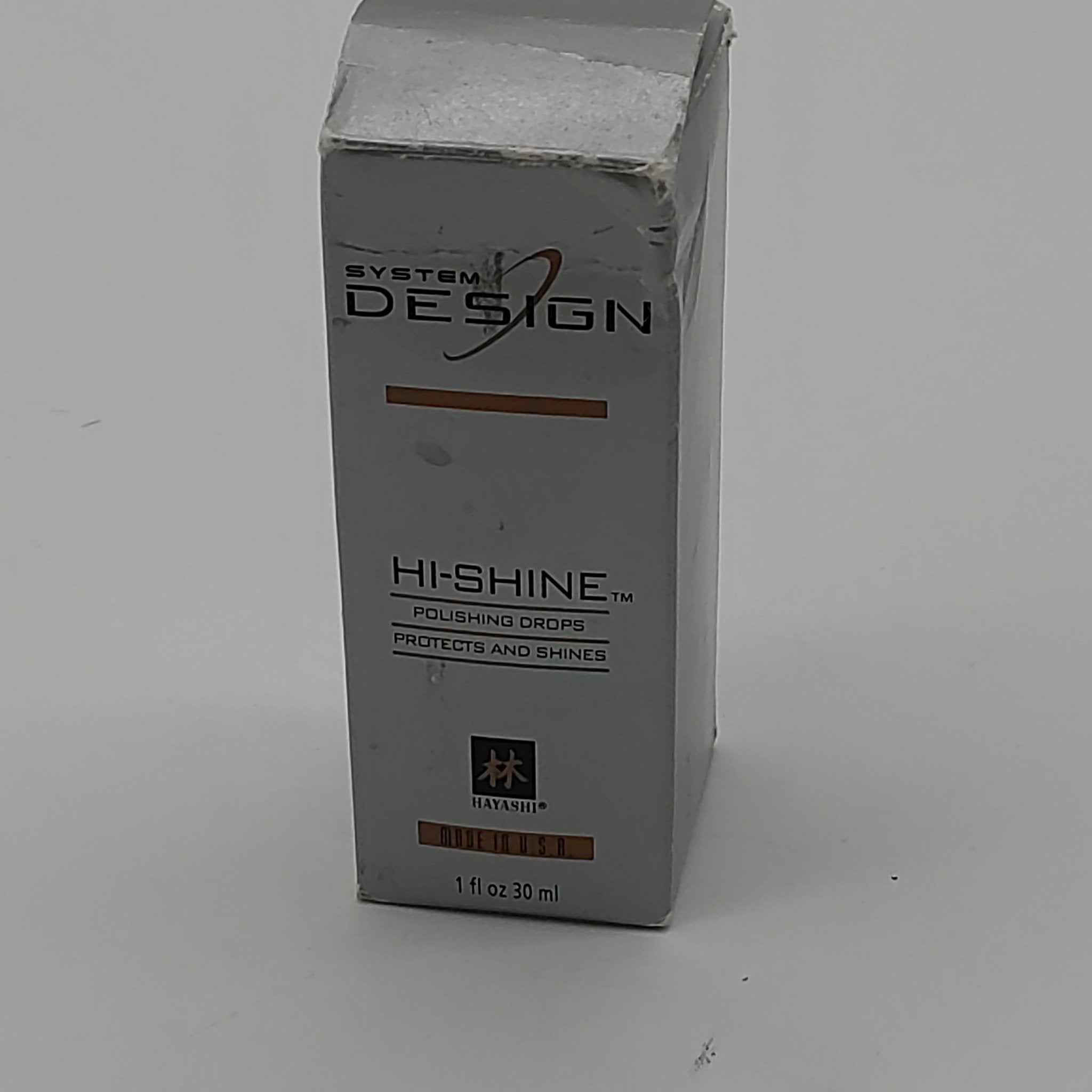 System Design Hi-Shine Polishing Drops 1 fl oz / 30 ml Hair Shine Styling