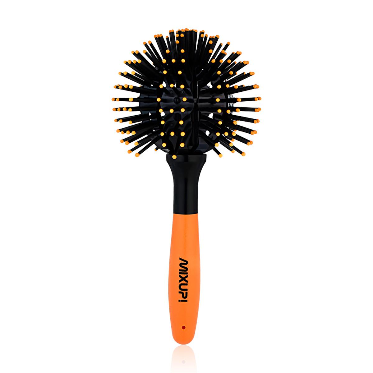 Mixup 3D Curling & Detangling Brush: Effortless Curls, Detangles & Massages Scalp - Vegan, Cruelty-Free Hair Brush