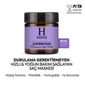 Hoito Superfood Leave-In Hair Mask: Repair, Protect & Detangle Damaged Hair - Anti-Frizz, Heat & Color Safe Treatment (3.38 fl oz)