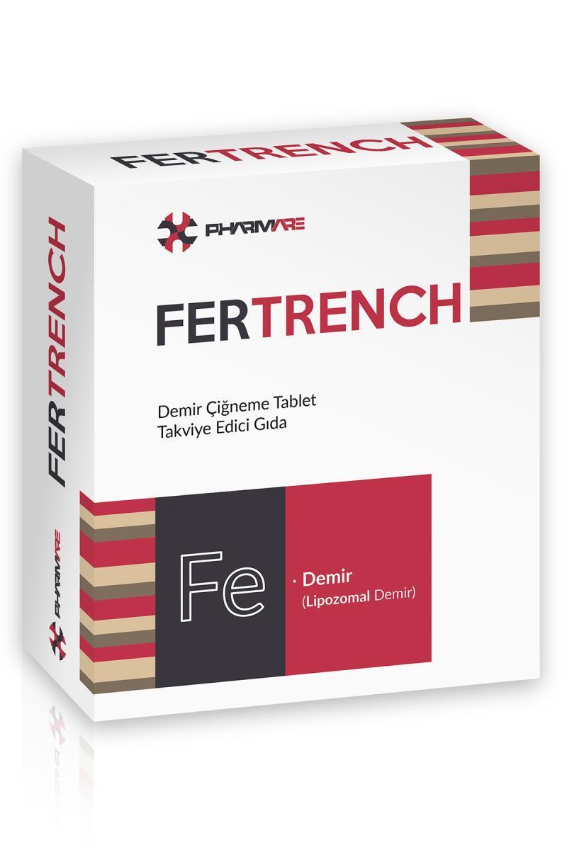 Fertrench Fertility Supplement for Conception Support - 60 Tablets, Dietary Supplement for Individuals or Couples Trying to Conceive