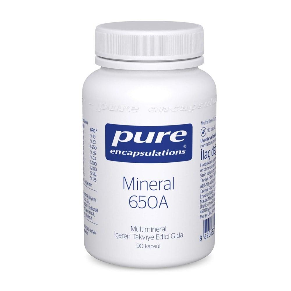 Pure Mineral Multimineral Dietary Supplement - 90 Capsules for General Health Support