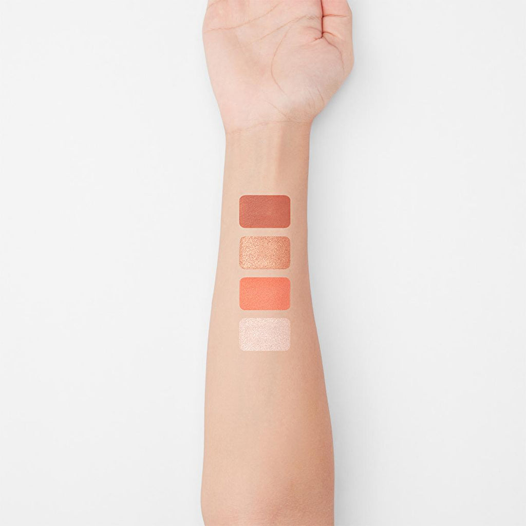 LYKD Orange Blossom Eyeshadow Palette - 4 Color Matte Shimmer, Highly Pigmented, Long Lasting, Blendable - Create Stunning Eye Makeup Looks