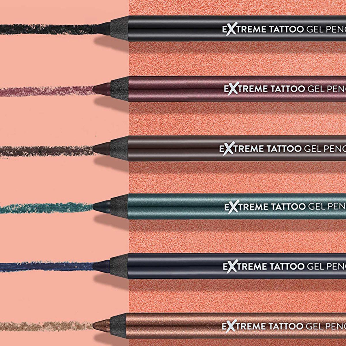 Flormar Extreme Tattoo Very Berry Gel Eyeliner Pencil: Waterproof, Smudge-Proof, & Long-Lasting Intense Purple Eye Definition