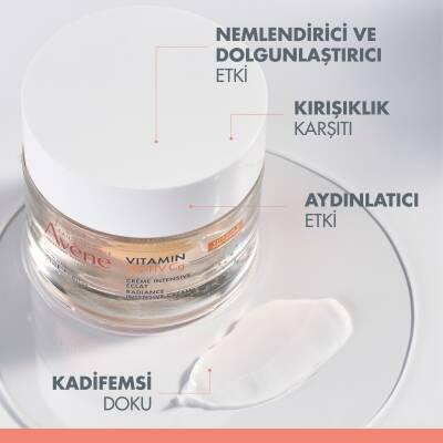 Avene Vitamin C Face Cream - Anti-aging Moisturizing Cream for Sensitive Skin, 1.69 fl oz