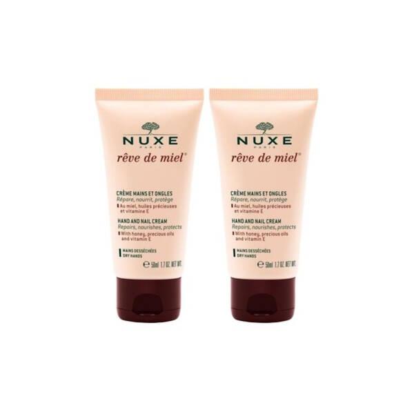 Nuxe Reve de Miel Hand Cream - Nourishing & Protective Hand Care for Dry Hands