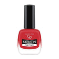 Golden Rose Keratin Nail Polish - Long-Lasting, Glossy Finish, Nourishing Nail Care