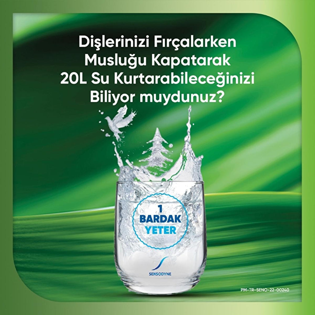 Sensodyne Nourish Soft Bristle Manual Toothbrush for Sensitive Teeth - Eco-Friendly Packaging