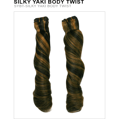 Unique Human Hair Silky Yaki Body Twist 8 Inch Hairpiece