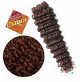 Unique's Human Hair New Deep Wave 24" Wavy Hairpiece, New With Tags