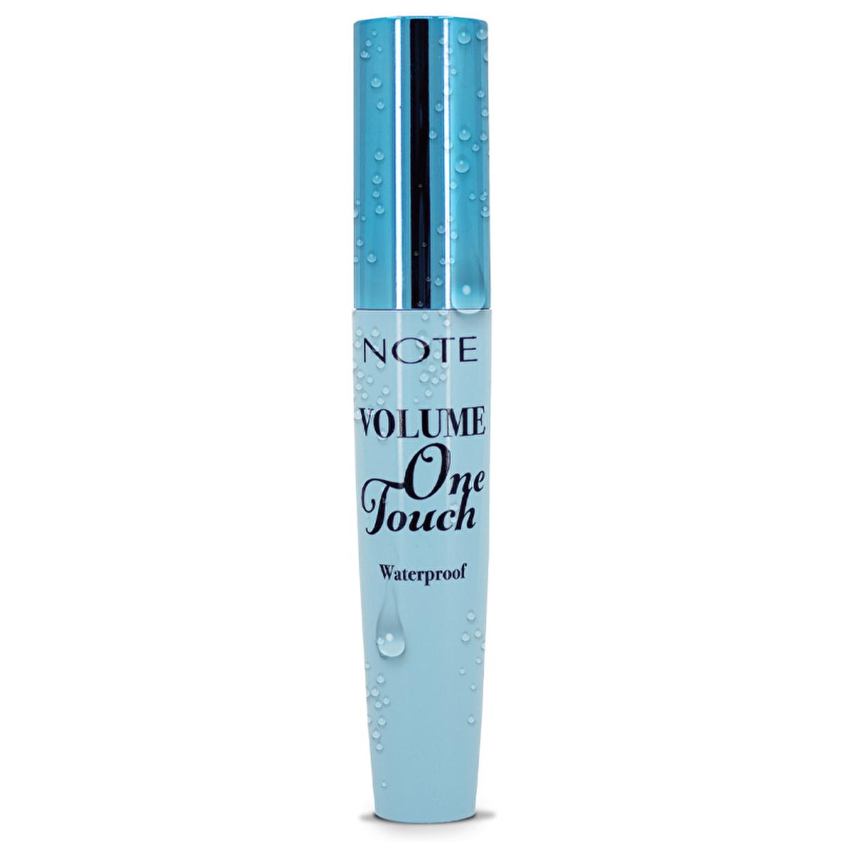 Note Volume One Touch Waterproof Mascara - Smudge-Proof, Volumizing, Long-Lasting Cosmetics for Active Lifestyles