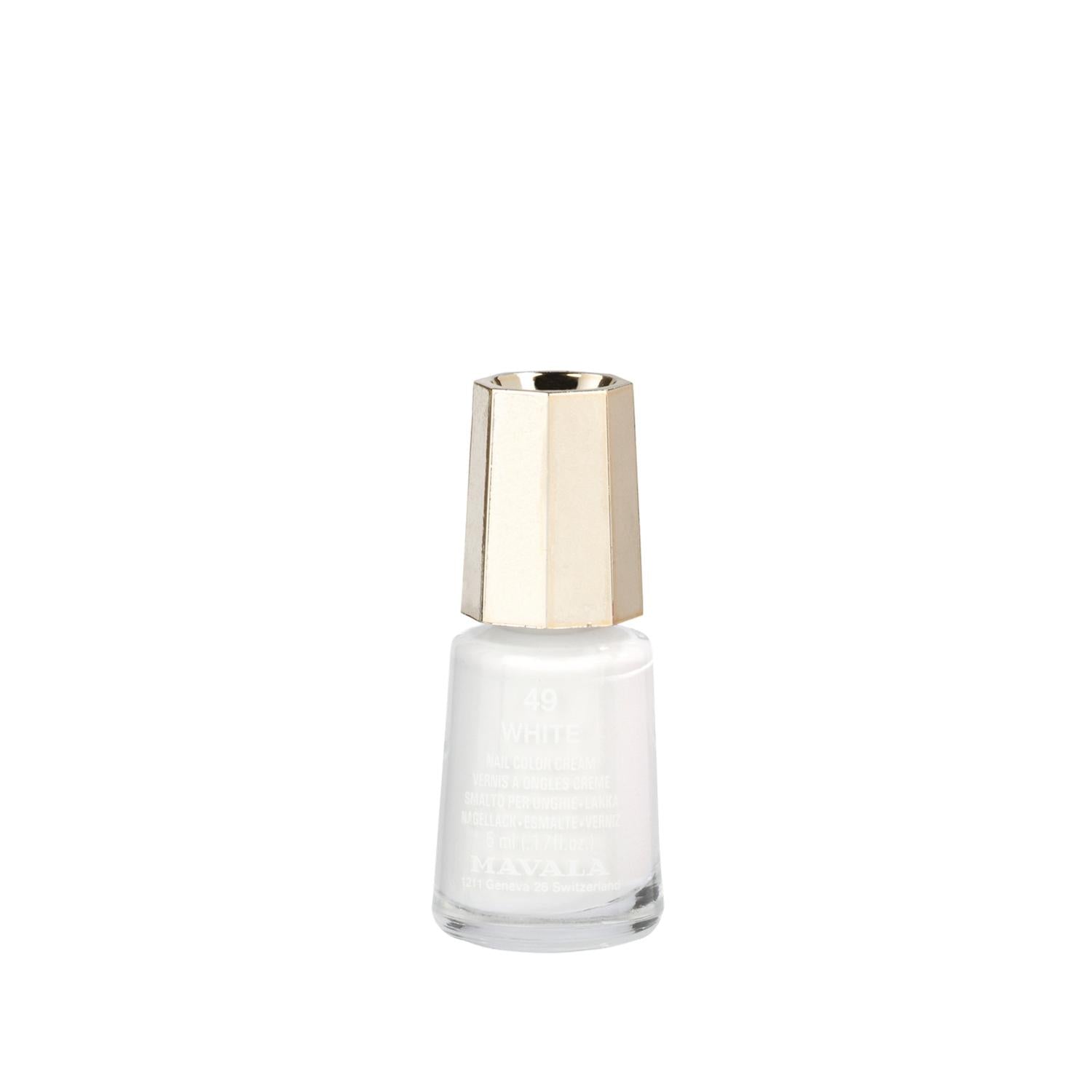 Mavala Mini Color Nail Polish White 5ml