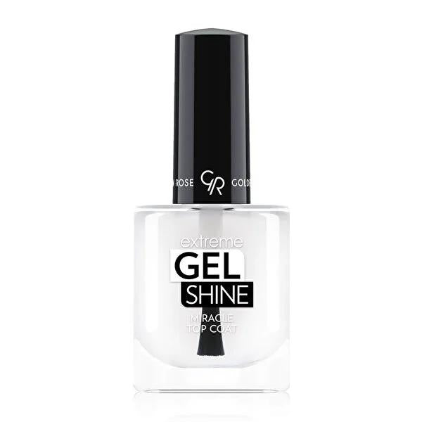 Golden Rose Extreme Gel Shine Top Coat - Long-Lasting High Gloss Nail Finish