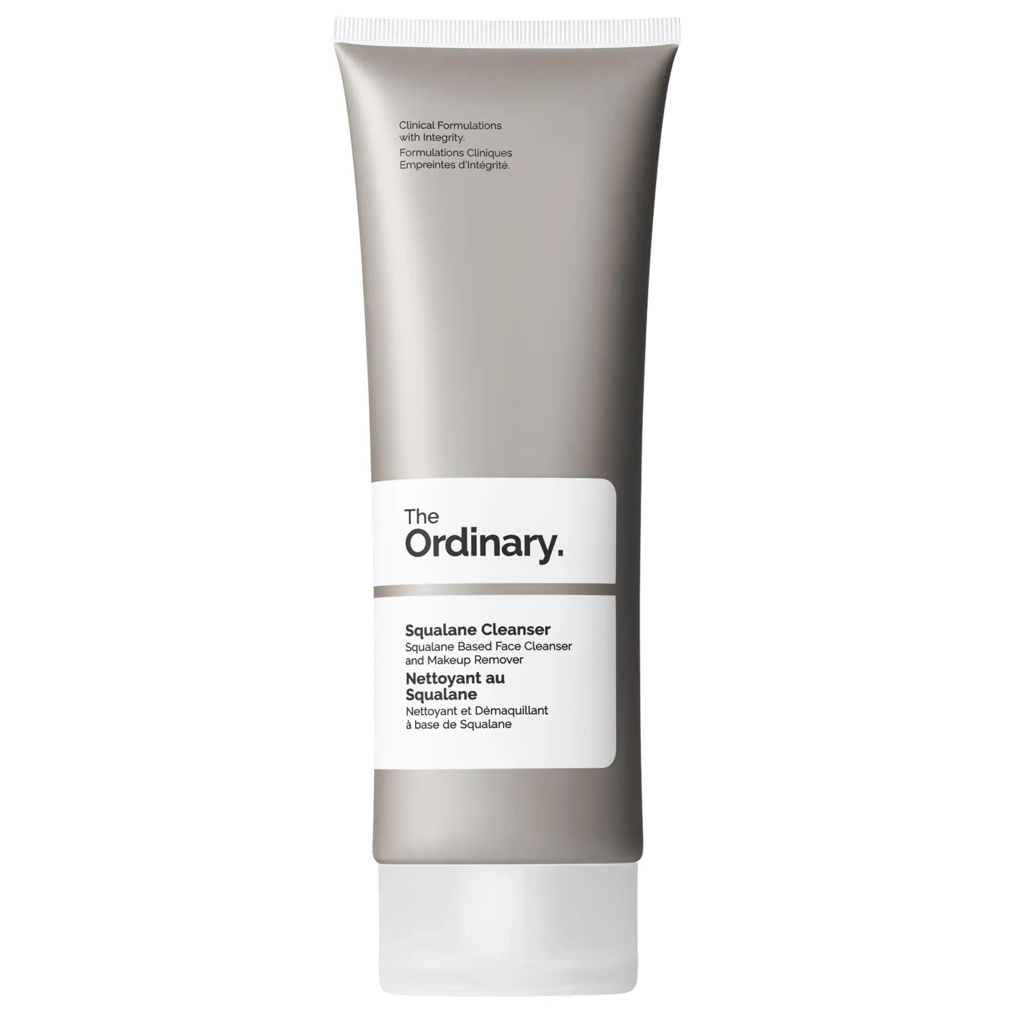 Squalane Cleanser: Hydrating Makeup Remover for Dry & Sensitive Skin | Gentle, Vegan & Cruelty-Free Facial Cleanser, Non-Comedogenic & Soap-Free