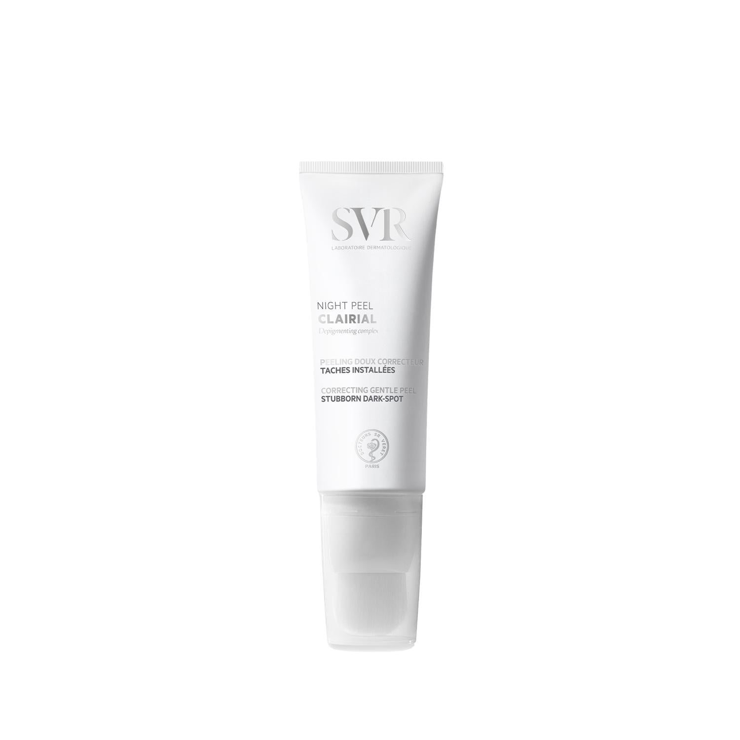 SVR Clairial Night Peel Cream - Hyperpigmentation Treatment with Niacinamide & Citric Acid