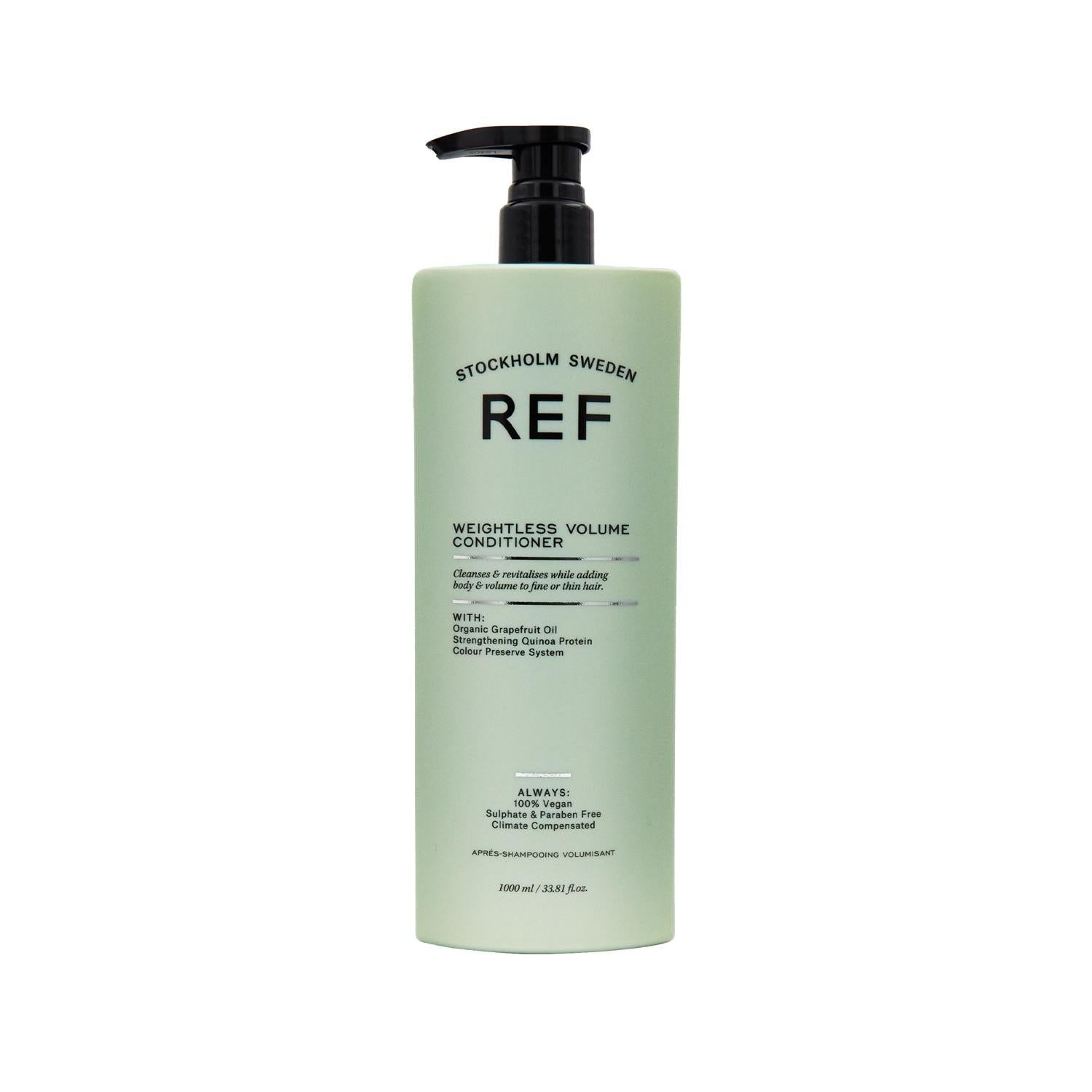 REF Weightless Volume Hair Care Cream - 1000ml Nourishing & Volume-Enhancing Formula