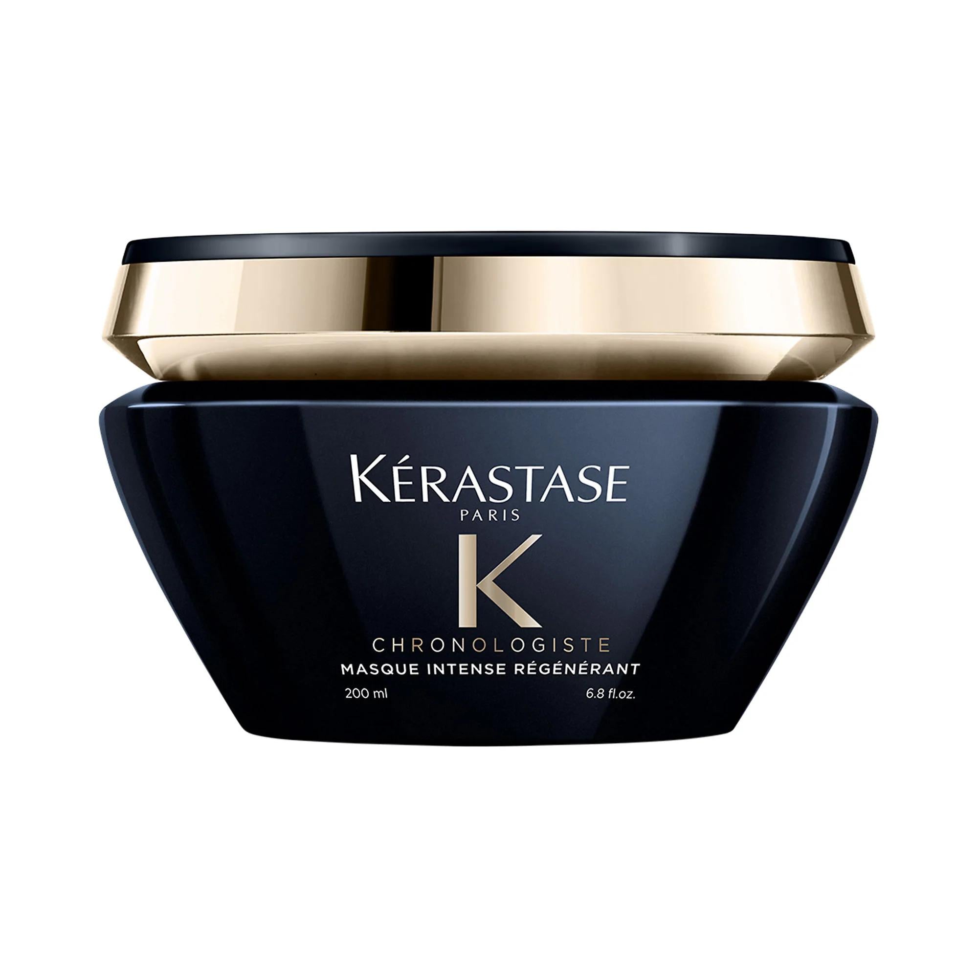 KŽrastase Chronologiste Hair Mask: Deeply Hydrating Treatment for Dry, Damaged, Brittle Hair - Adds Shine, Restores Softness & Bounce