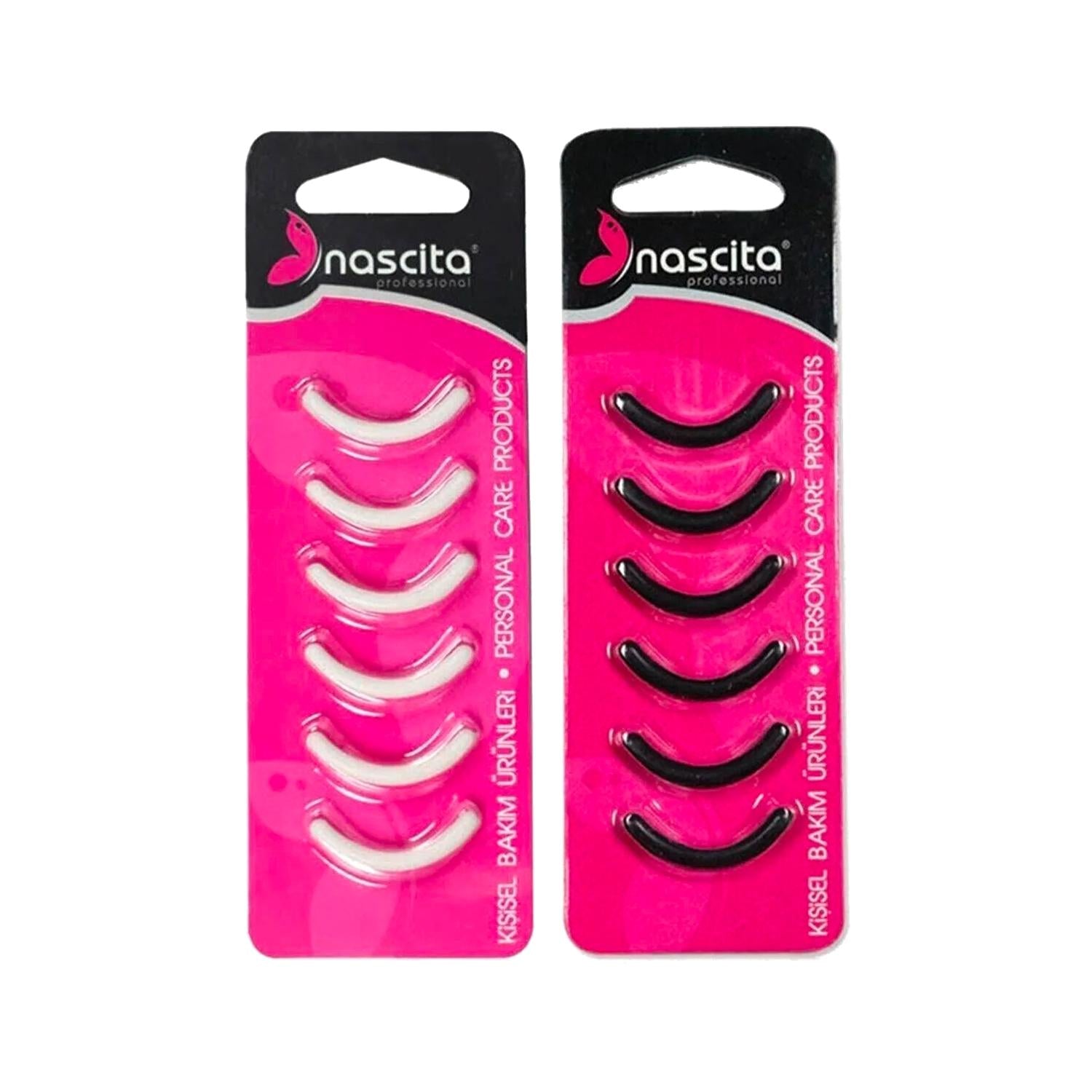 Nascita Eyelash Curler Replacement Rubber - 6 Pack for Nascita Kirpik Kõvõrma Makinasõ, Gentle Eyelash Handling & Hygiene