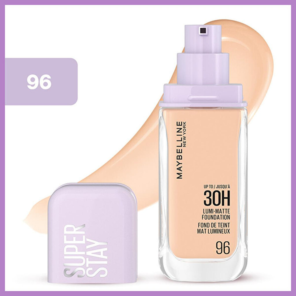 Maybelline Super Stay Lumi Matte Foundation: 30-Hour Lightweight, Natural Matte Coverage for Flawless Skin