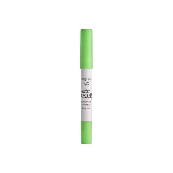 Golden Rose Miss Beauty Velvety Kiss Lipstick - Long-Lasting Matte Finish, 03 Pink Dusk Shade