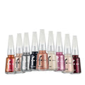 Flormar Pearly Semi-Transparent Shiny Nail Polish 11ml - Luxurious Shimmer Finish for Nail Beauty