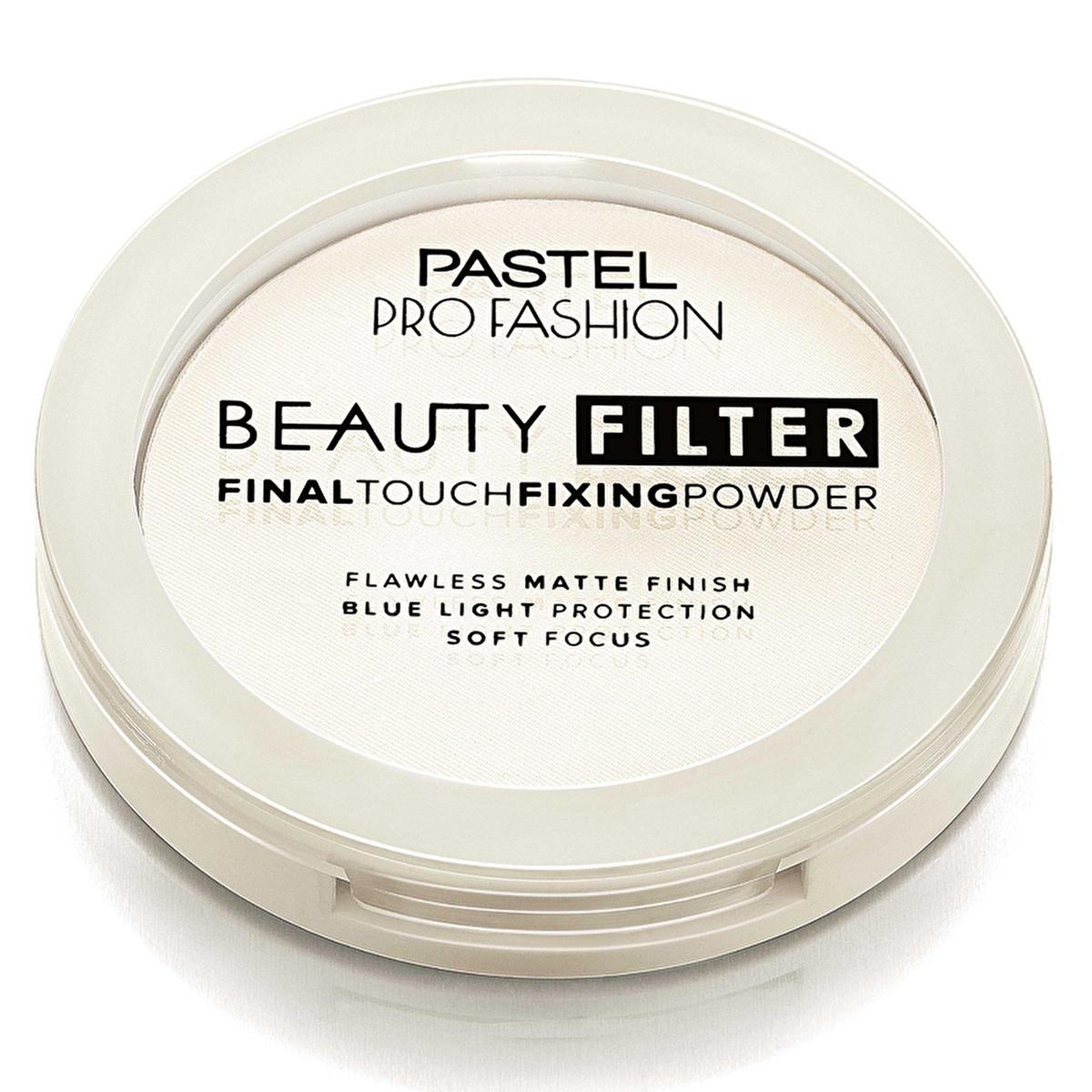 Pastel Profashion Fixing Powder 00 - Shine Control, Long Lasting Makeup, Blue Light Protection, Radiant Skin, Soft Focus Finish