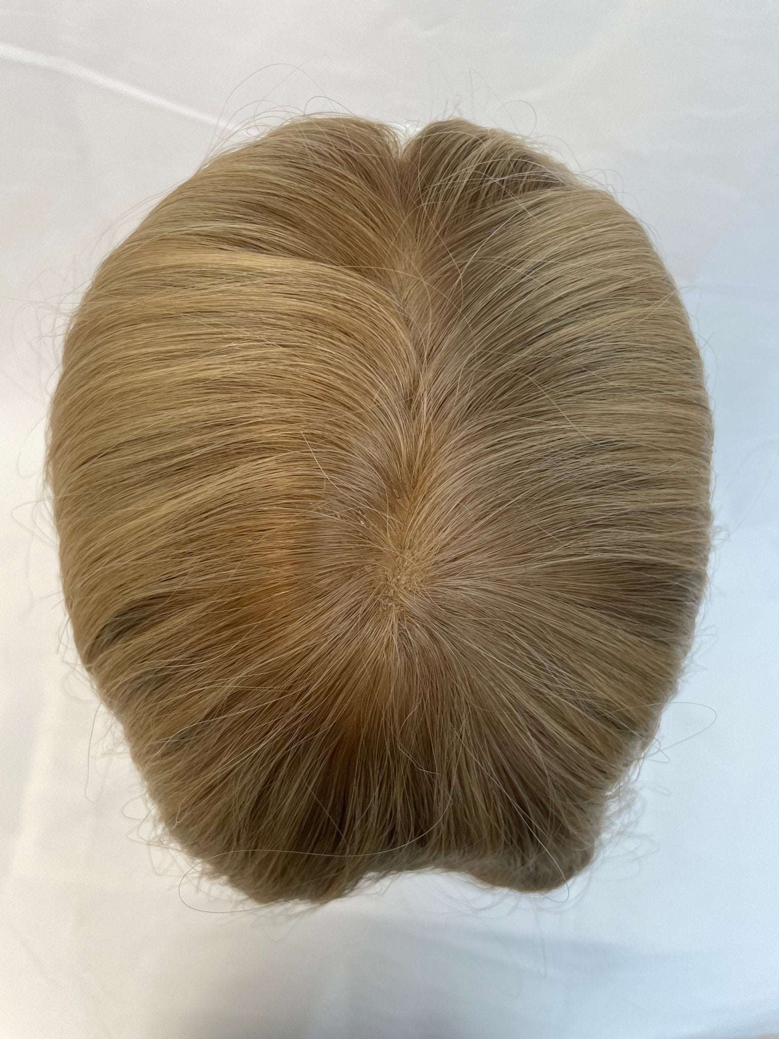 VIP Extensions TP37 Virgin Remy Human Hair Silk Straight Topper Piece