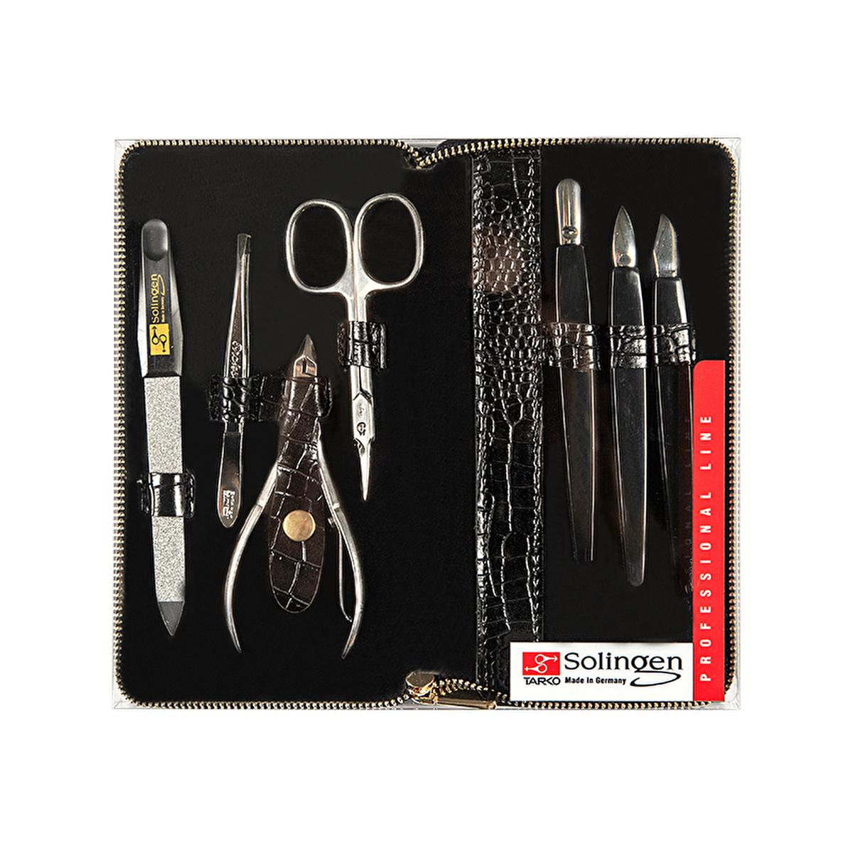 Solingen Manicure Set FR-190N - Professional Nail Care Tools for Personal Grooming